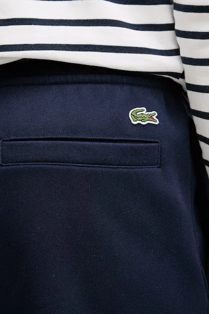 Спортивные штаны хлопковые Lacoste, синий — фото 4