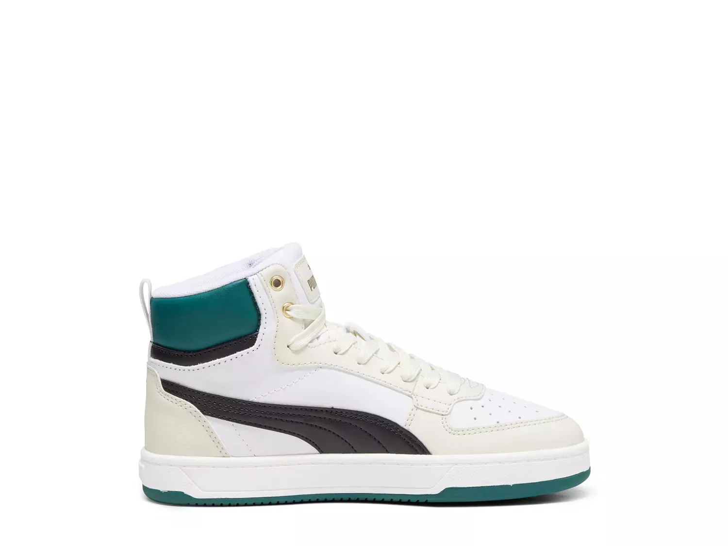 Кроссовки Caven 2.0 Mid - детские Puma, White/Green — фото 4