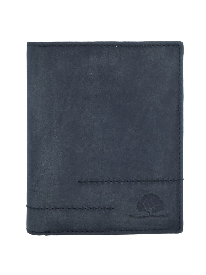 

Greenburry Кожаный кошелек Vintage Revival, 10 см, черный