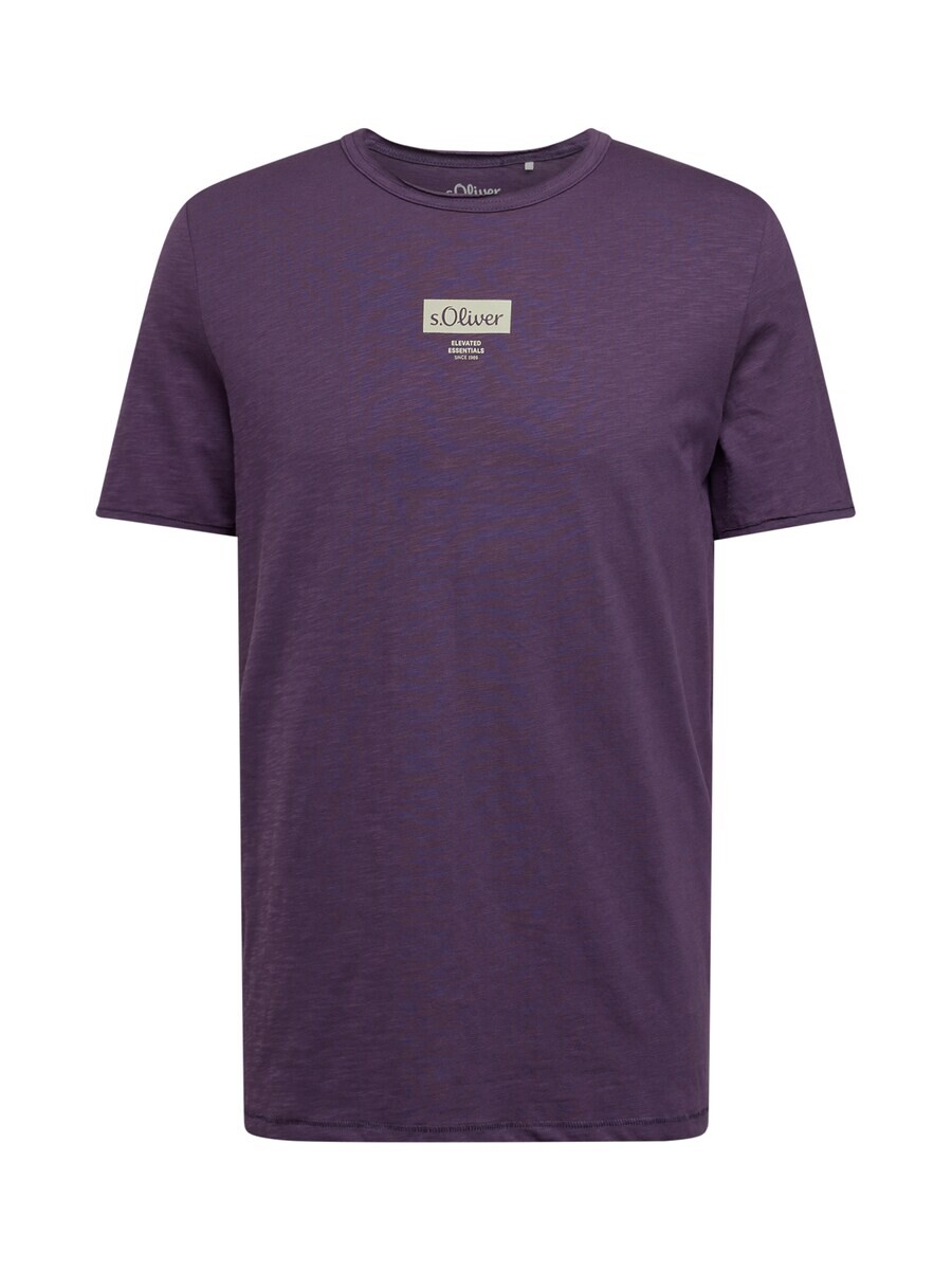 

Классическая футболка s.Oliver Shirt, цвет aubergine