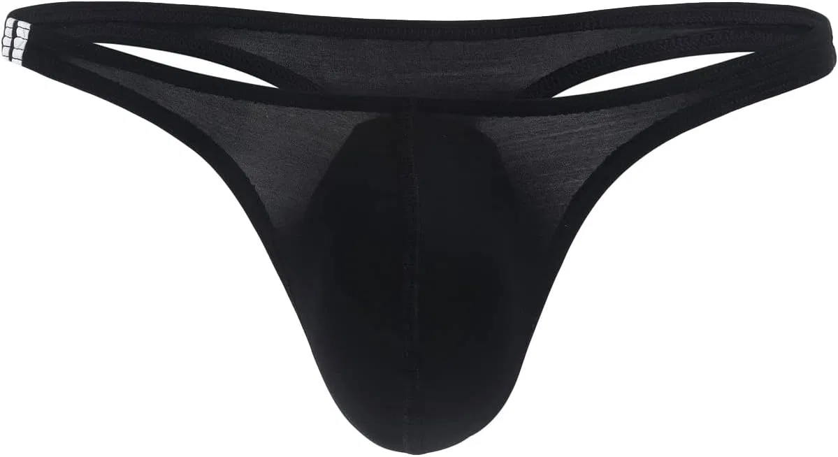 Боксеры стринги мужские, Black