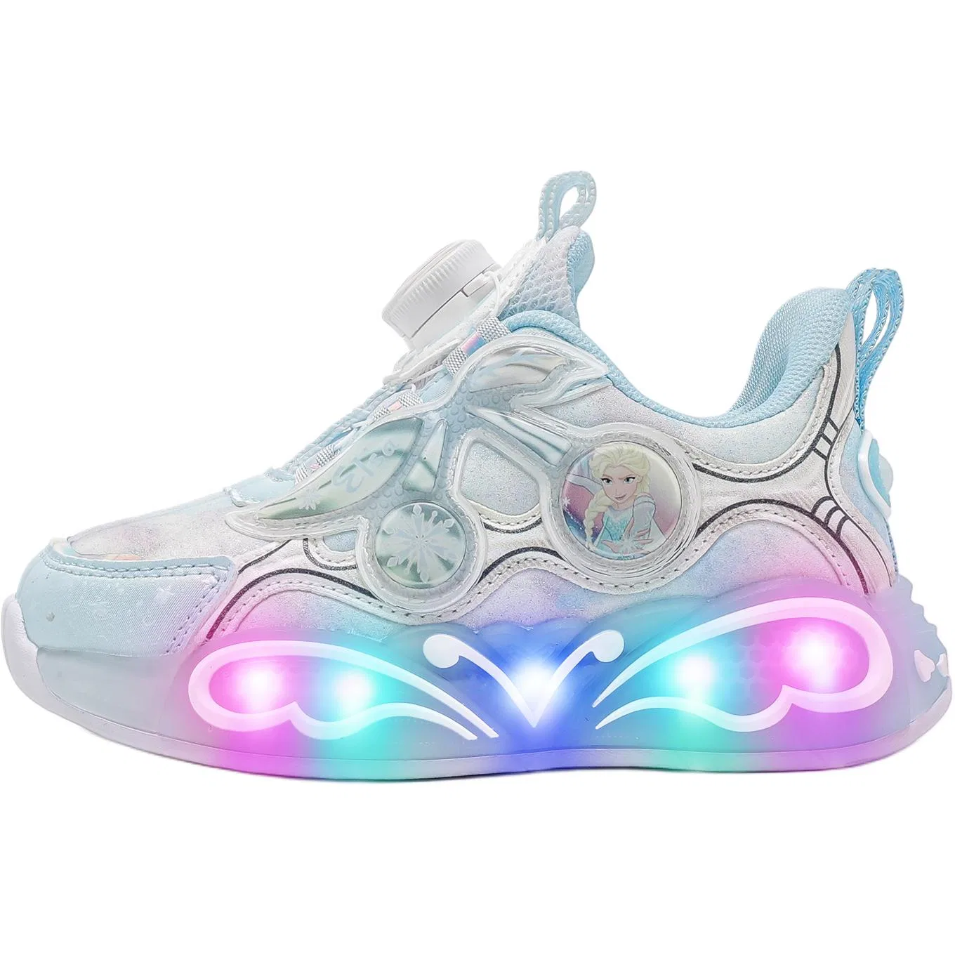 Кроссовки беговые на каблуке Disney Frozen для детей, голубой