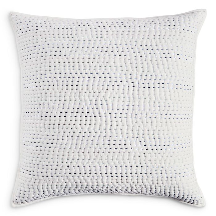 

Стеганый комплект европейской отделки Sky Multicolor Pickstitchный, синий