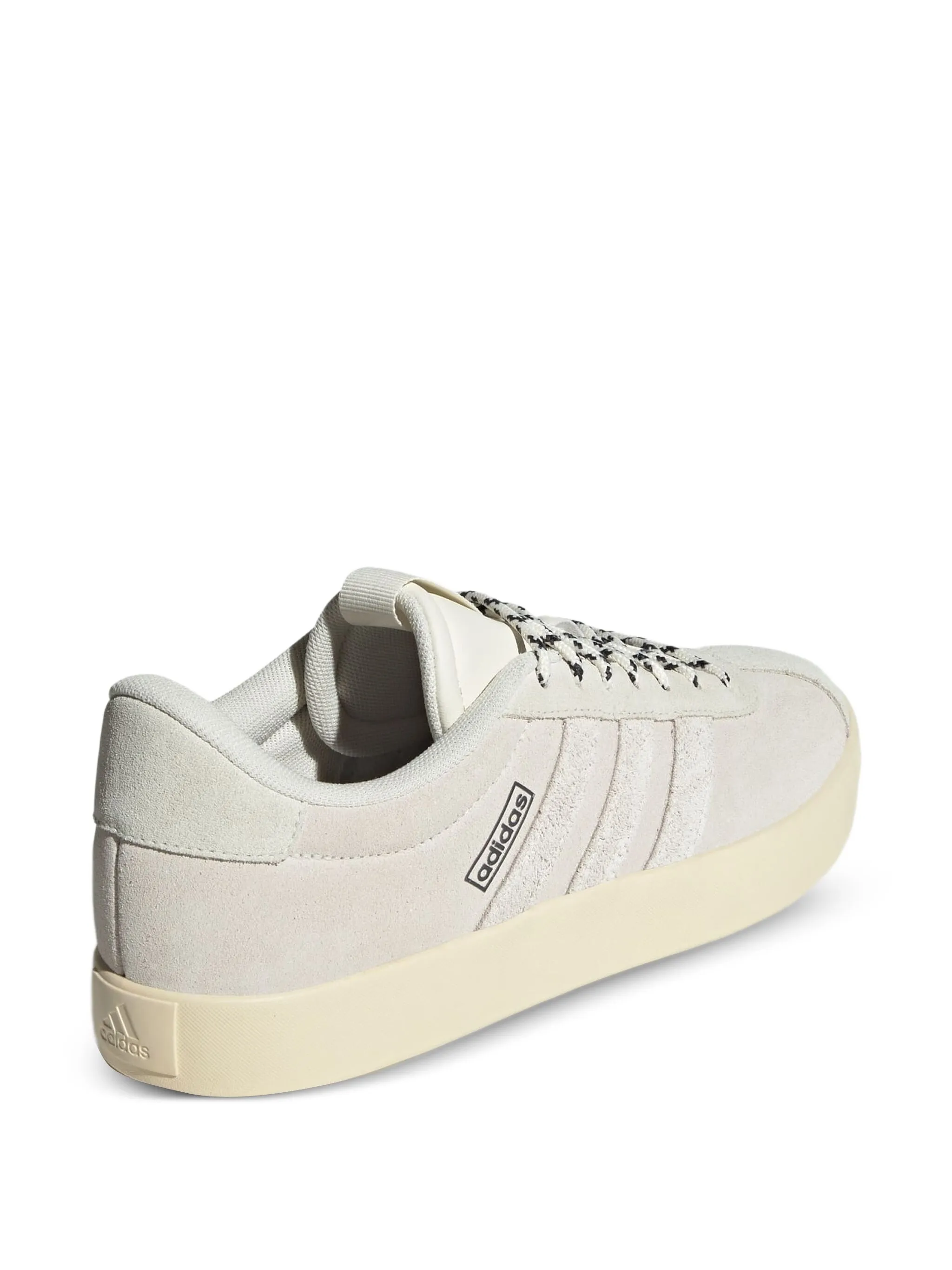 Кроссовки VL Court 3.0 Off White/Off White/Ivory Adidas, бежевый — фото 3