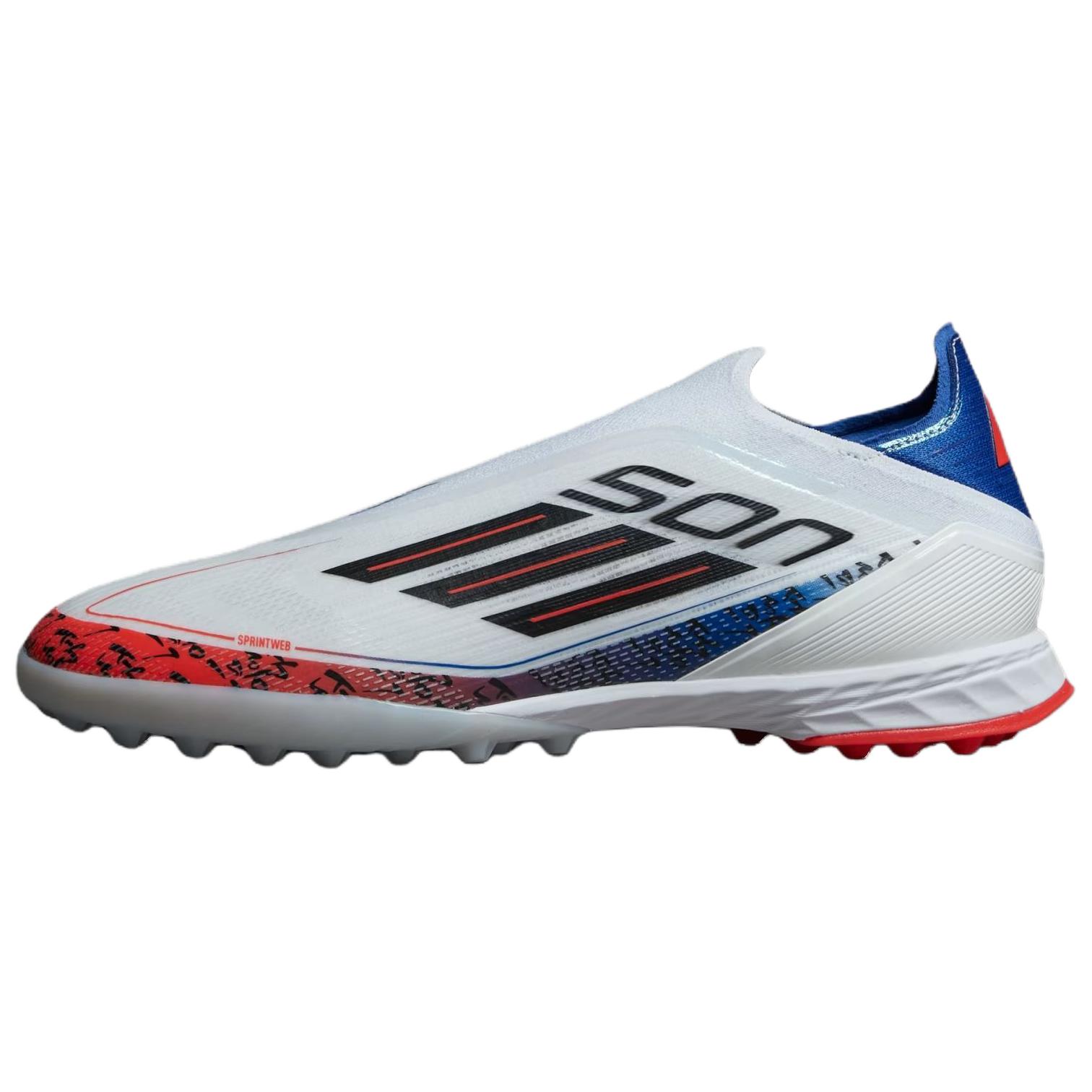 Adidas Футбольные бутсы F50 PRO с защитой от скольжения, износостойкие, унисекс, белые