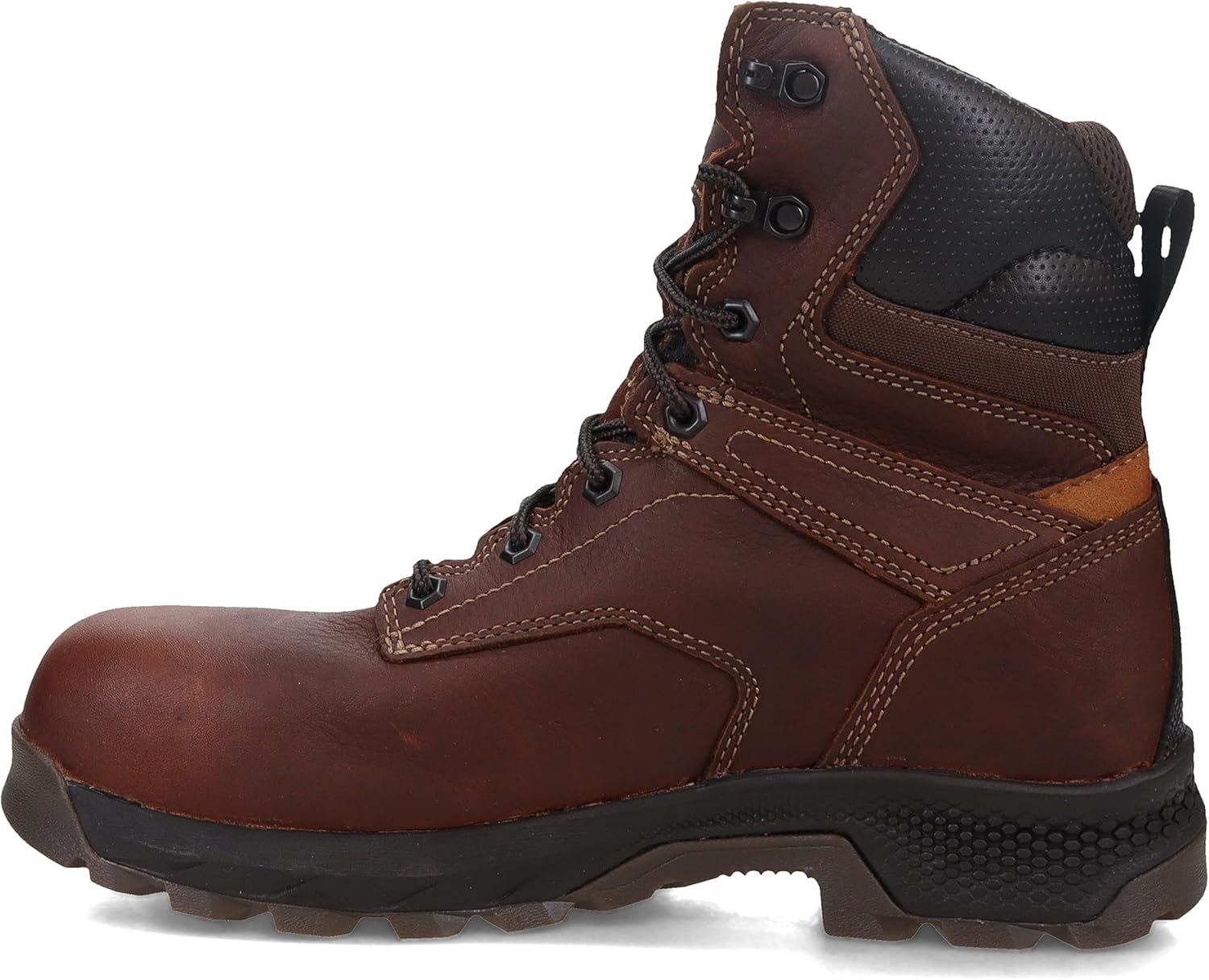 Мужские водонепроницаемые ботинки Timberland PRO 8 с композитным носком Titan EV, коричневый — фото 4