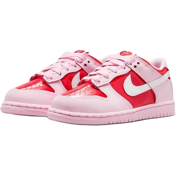 Nike Dunk Low топ Toddler Shoes розовые Infant And Toddler — фото 4