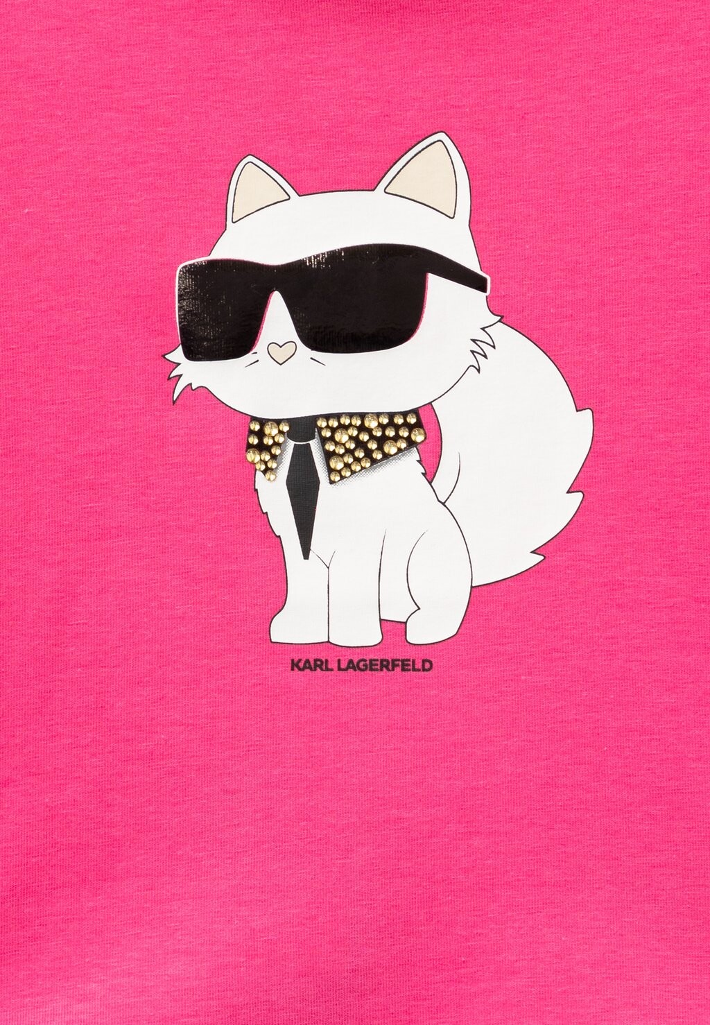 

Футболка SHORT SLEEVES TEE Karl Lagerfeld, розовый