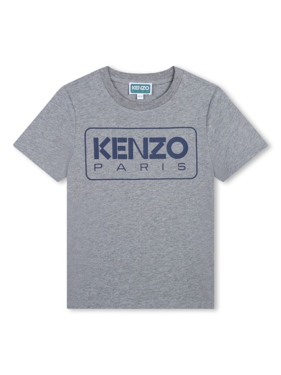 

Kenzo Kids футболка с логотипом, серый