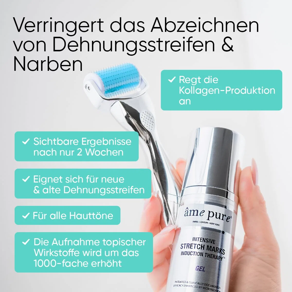 Набор для удаления растяжек AME PURE Body Roller Kit 0.75 мм Âme Pure — фото 2