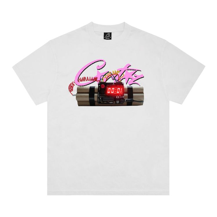 

Футболка Corteiz No Time 4 Luv Tee 'White', белый