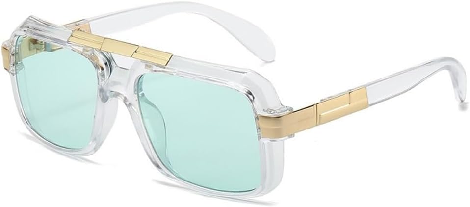 

Солнцезащитные очки прямоугольной формы для мужчин и женщин, с градиентными линзами, поликарбонатной оправой, золотистым покрытием и защитой от УФ-излучения UV400 generic, C3