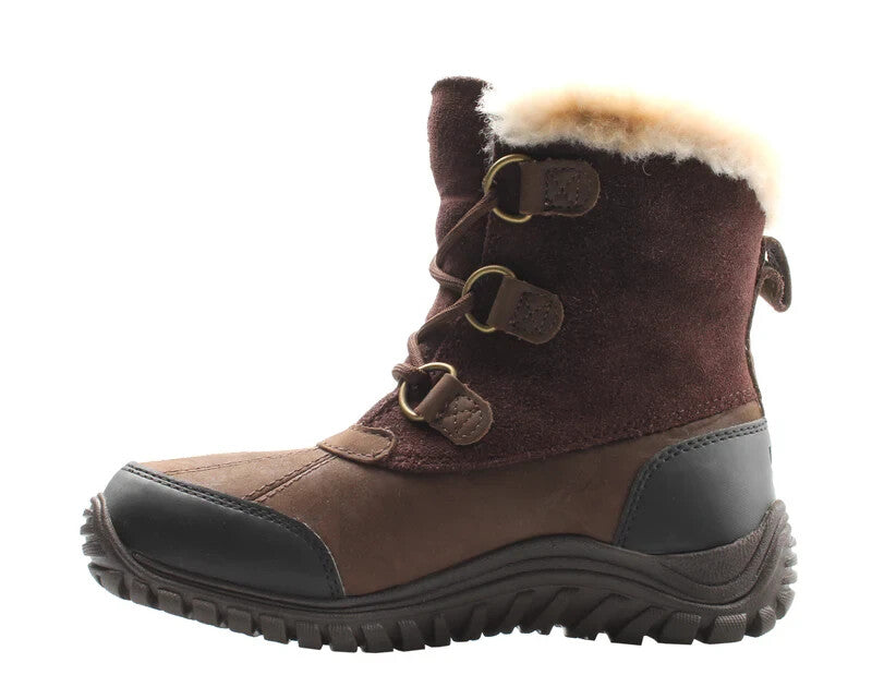 UGG Ostrander 1008125-STT Женские сапоги водонепроницаемые из прочной кожи US 6 GBNC456, коричневый — фото 3