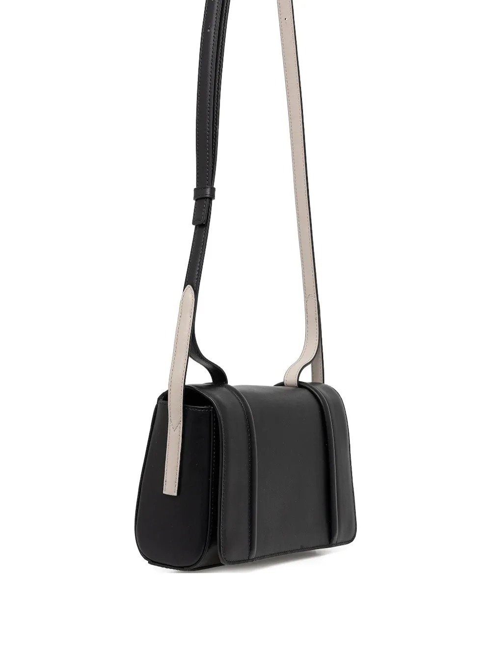 

Сумка Mini Riva S из кожи с клапаном и кросс-боди Furla, черный