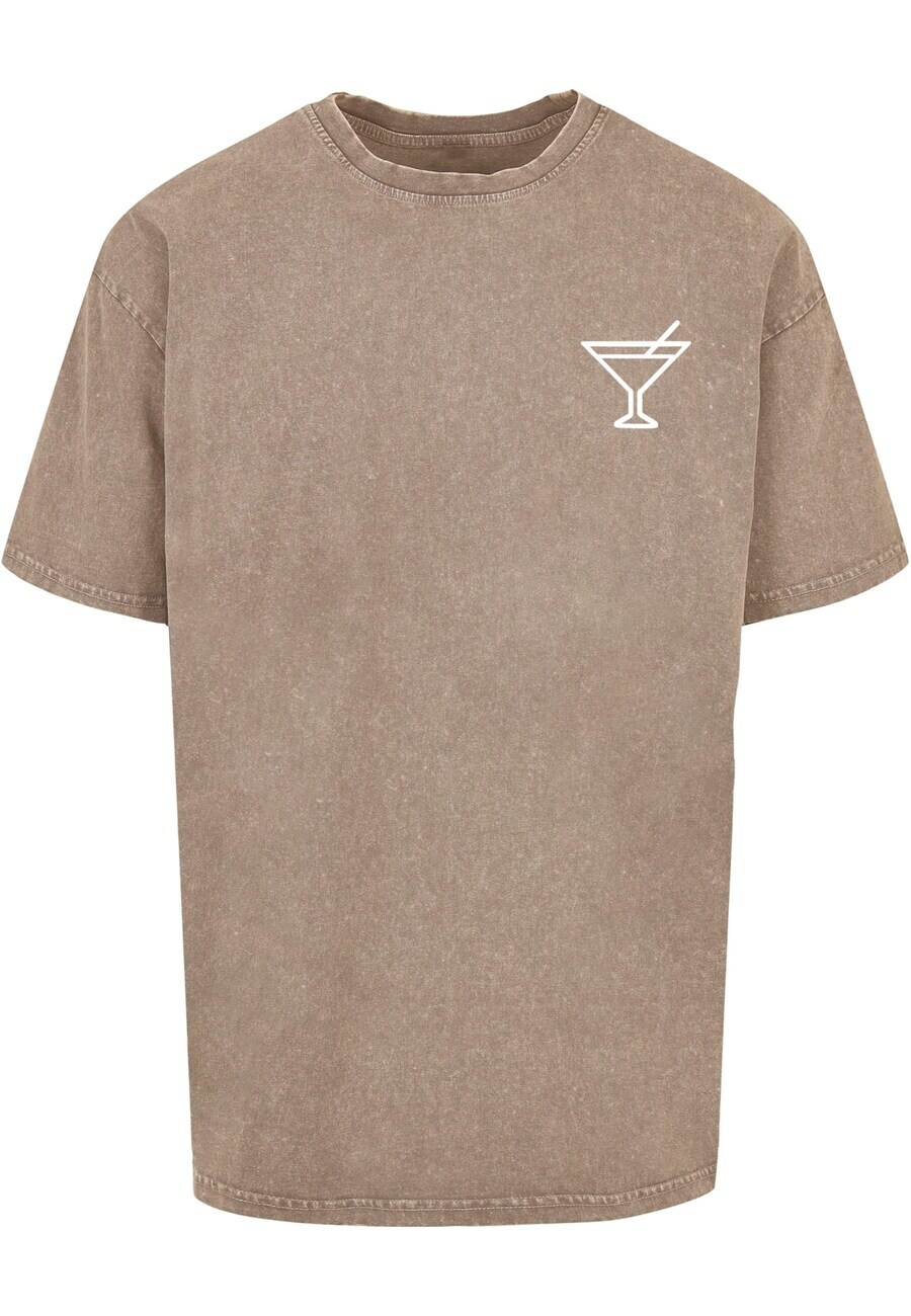 

Классическая футболка Merchcode Shirt Summer - Cocktail, бежевый