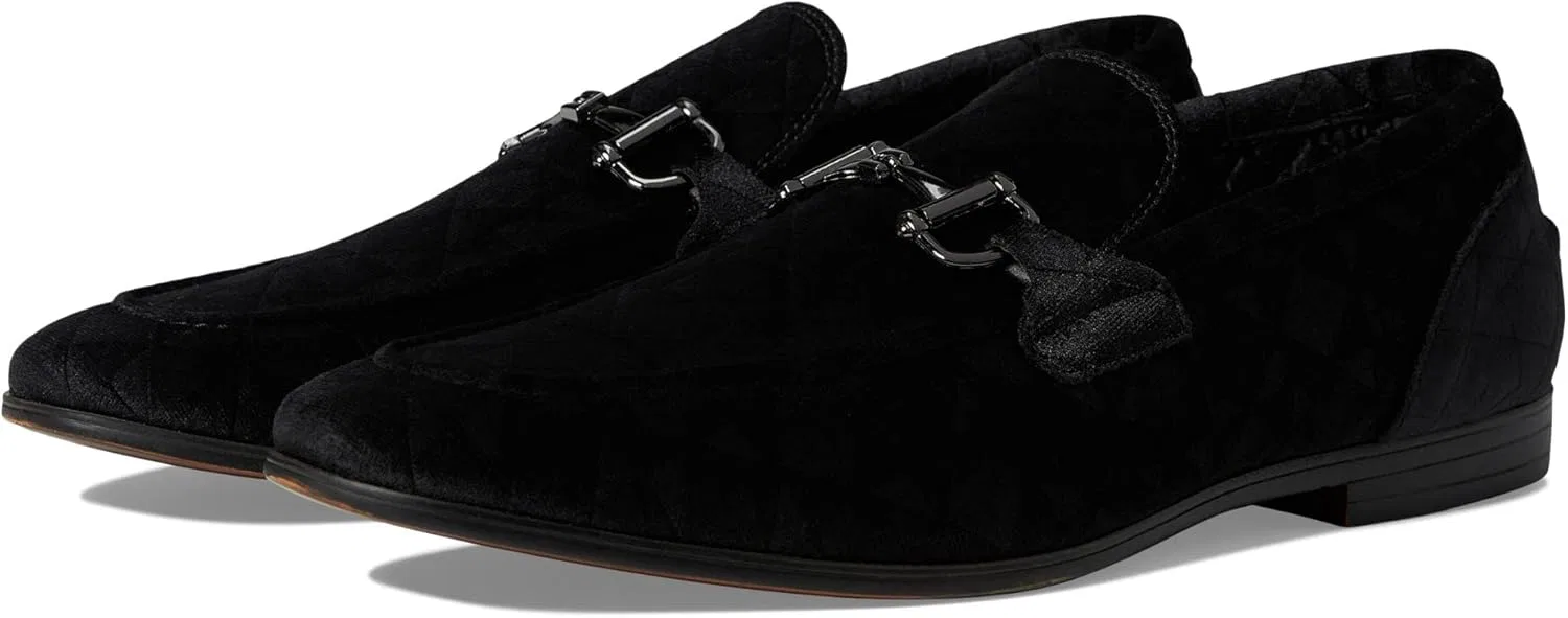 Лоферы с отделкой Steve Madden, Black Velvet — фото 2
