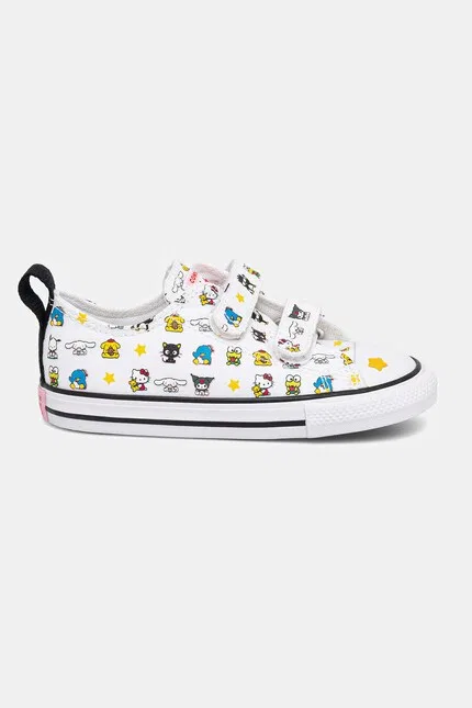 Кеды низкие Chuck Taylor All Star 2V Hello Kitty Converse, белый — фото 3