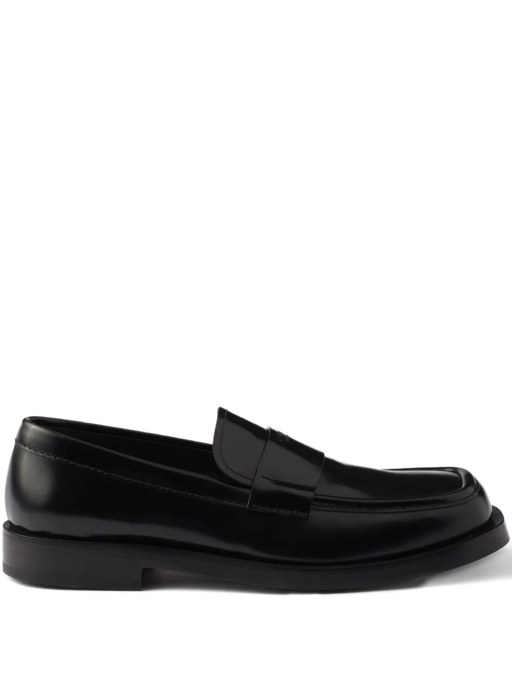 

Кожаные лоферы Prada, черный