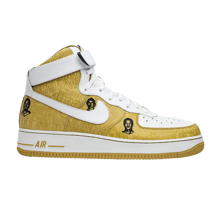 

Кроссовки Nike Air Force 1 Lux Hi '07 'Players', золотой