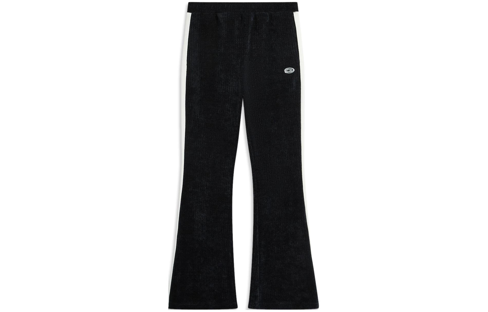 

Li-Ning Sports Life Collection вязаные спортивные штаны женские Black Ecru Multicolor