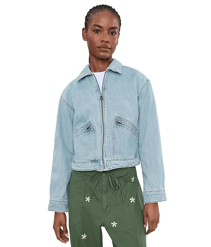 Куртка утилитарная хлопковая Levi's, Light Wash Denim