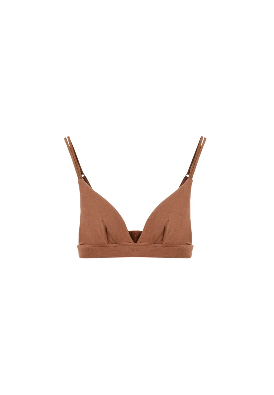 

Бюстгальтер ARMEDANGELS Triangle Bra, цвет Auburn