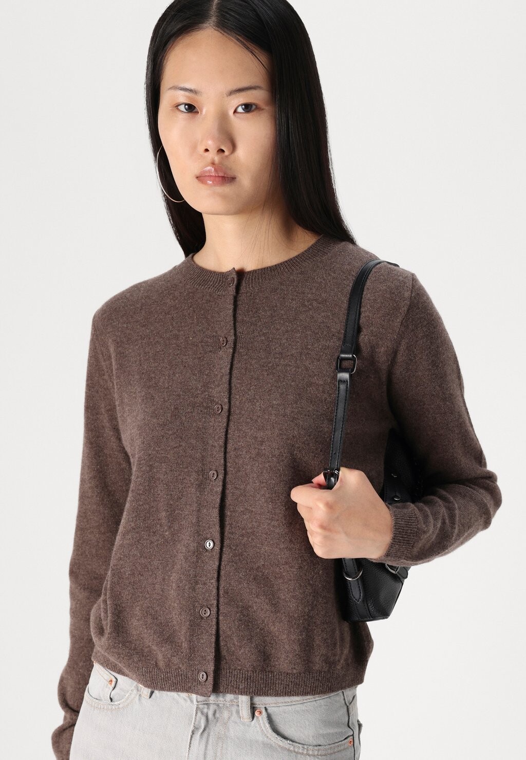 

Джинсы прямого кроя JEANS Gina Tricot, серый