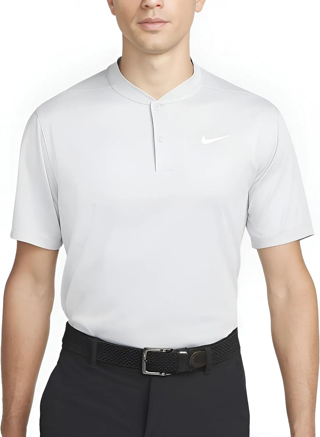 Мужское поло Nike Dri-FIT Victory Blade, Light Grey | White