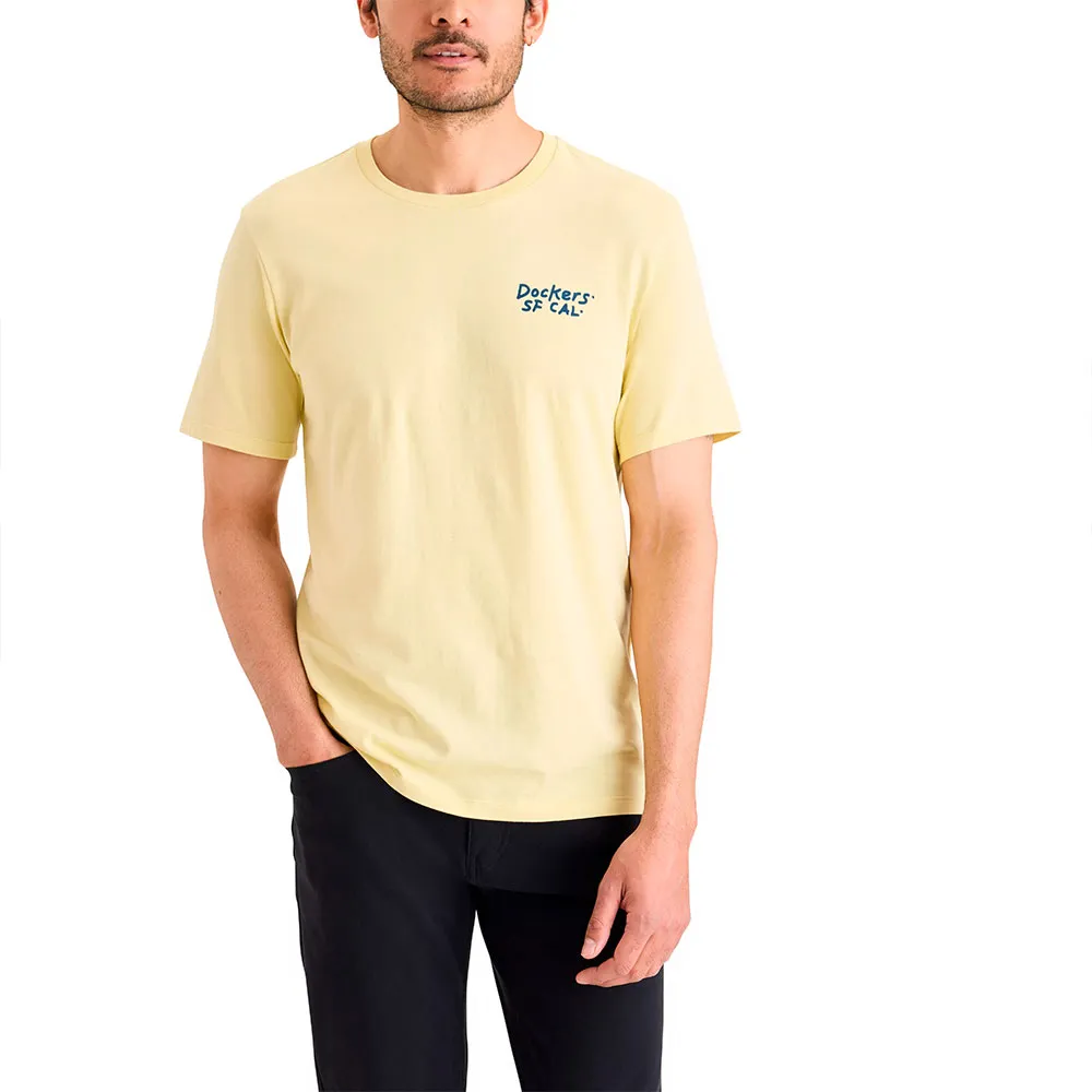 

Футболка с коротким рукавом Dockers Graphic A11030304, желтый
