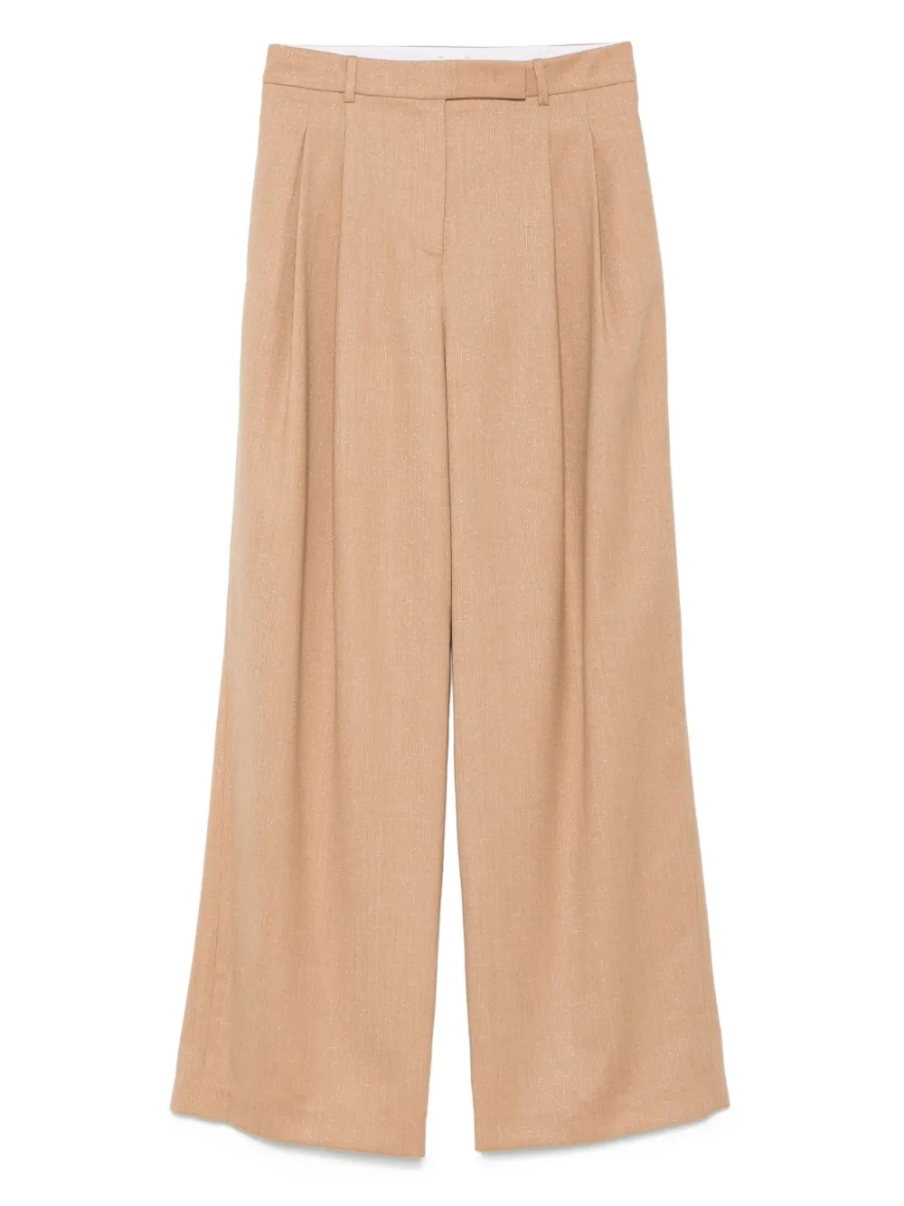 

Широкие брюки со складками Eleventy, нейтральный