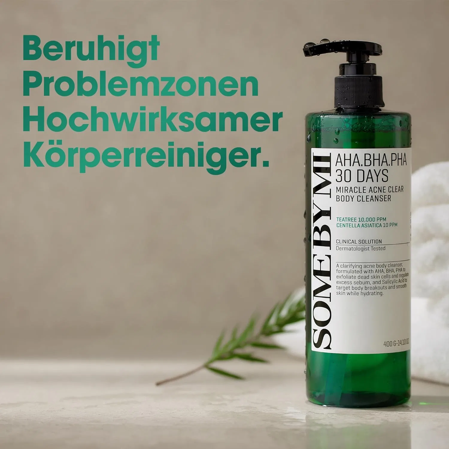 Набор для ухода SOME BY MI Body Cleanser & Green Tea Tox Bubble Cleanser Care Set Some By Mi — фото 2