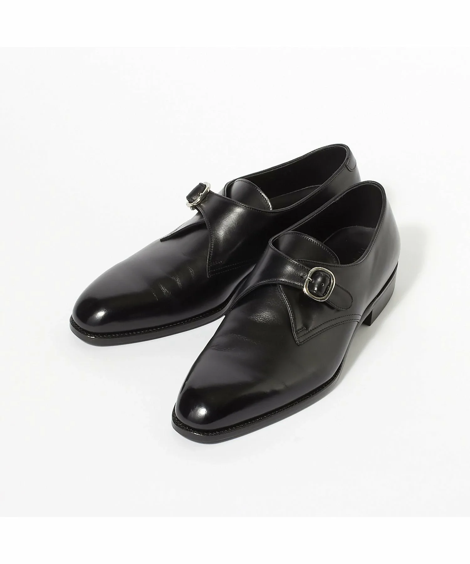 Туфли-монки из телячьей кожи Designworks, black