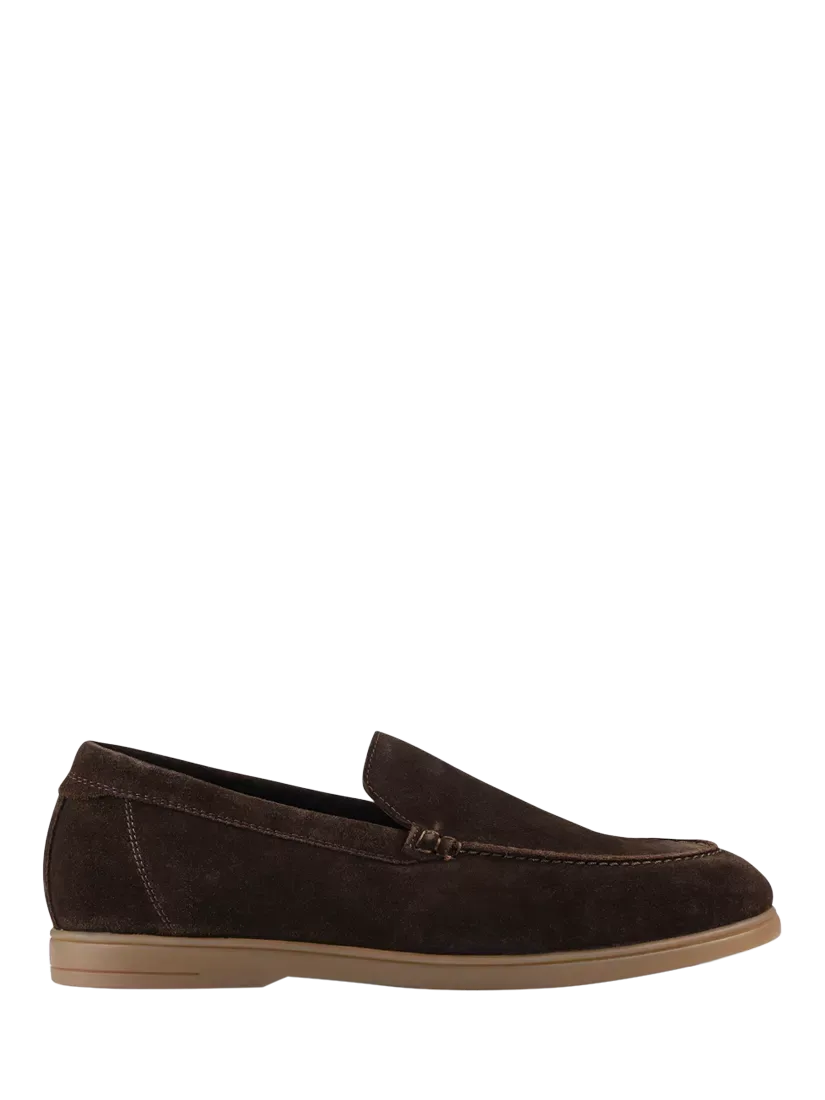 Замшевые лоферы Raiden Jones Bootmaker, Brown