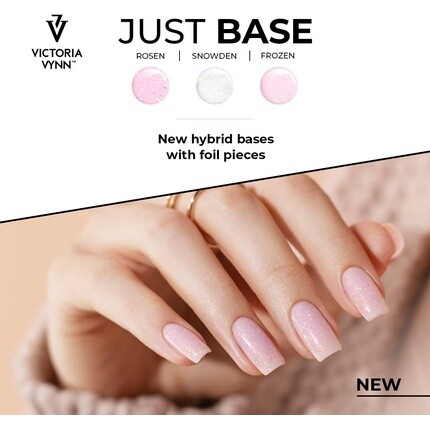 Just Base Snowden Hard & Long Nails УФ-светодиодный гибридный гель-лак 8 мл Victoria Vynn — фото 3