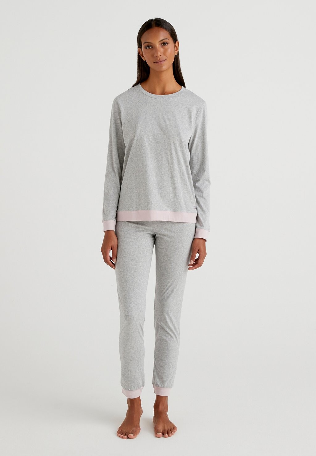 

Пижама SET LOGO TRANSFERT DETAIL ON SHI United Colors of Benetton, цвет Grey