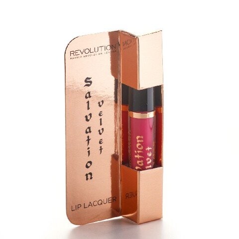 

Makeup Revolution, Бархатный лак Salvation, блеск для губ Keep Crying For You, 15 мл