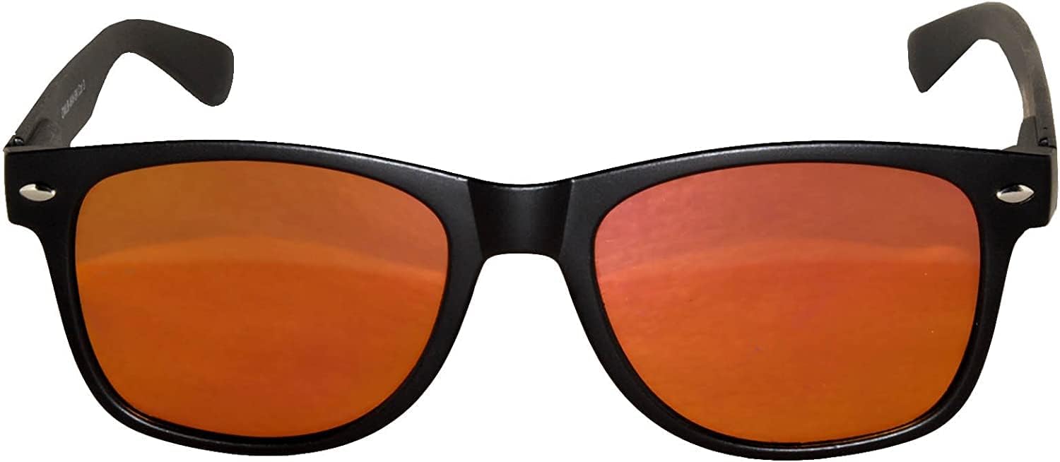 

Солнцезащитные очки OWL с зеркальными линзами для женщин и мужчин, прямоугольные, с защитой от УФ-излучения, модные ретро-очки с плоскими зеркальными линзами, черные, Red Mirror