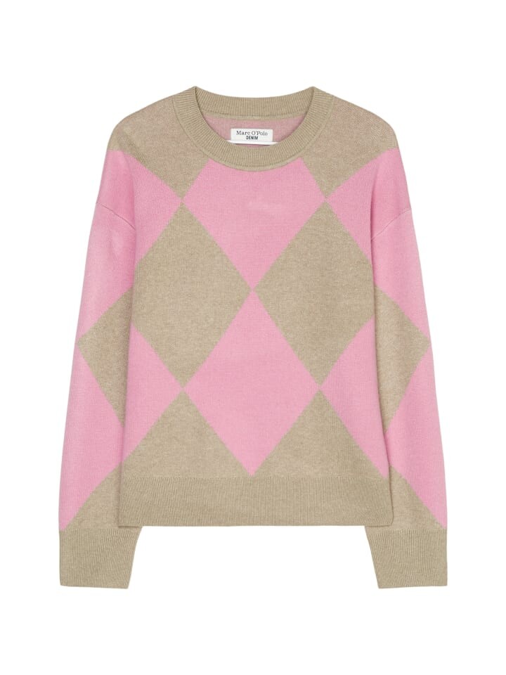 

Пуловер Marc O'Polo DENIM loose, цвет medium pink