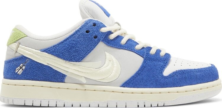 

Кроссовки Fly Streetwear x Dunk Low Pro SB 'Gardenia', синий