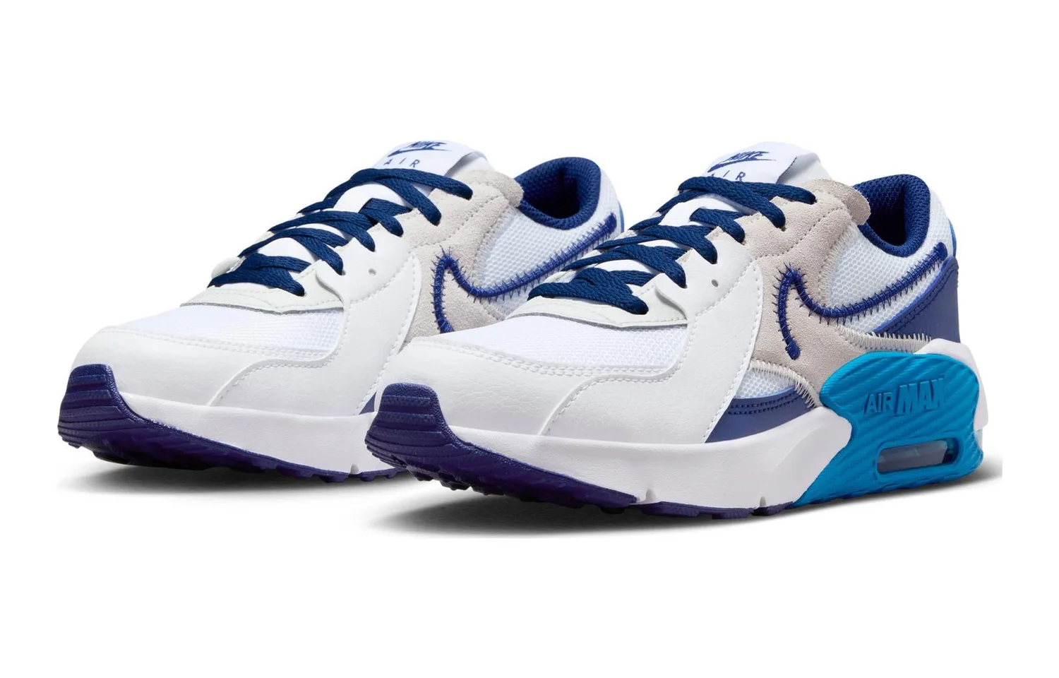Nike Кроссовки Air Max Excee GS 'White Deep Royal Blue' — фото 4