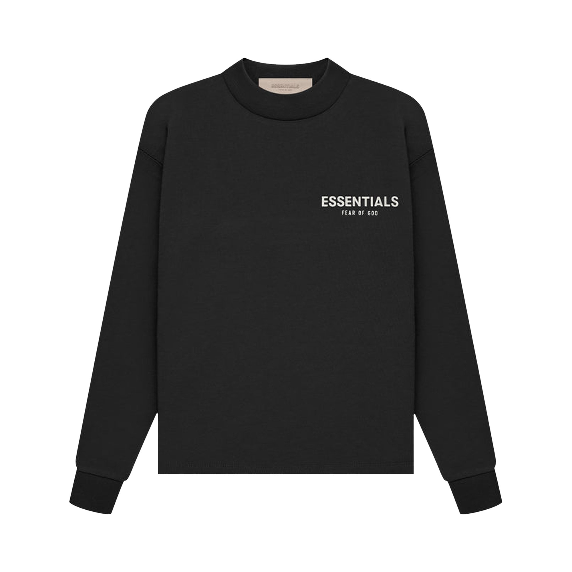 

Футболка с длинными рукавами Fear of God Essentials Kids Essentials Stretch Limo, Черный, Футболка с длинными рукавами Fear of God Essentials Kids Essentials Stretch Limo