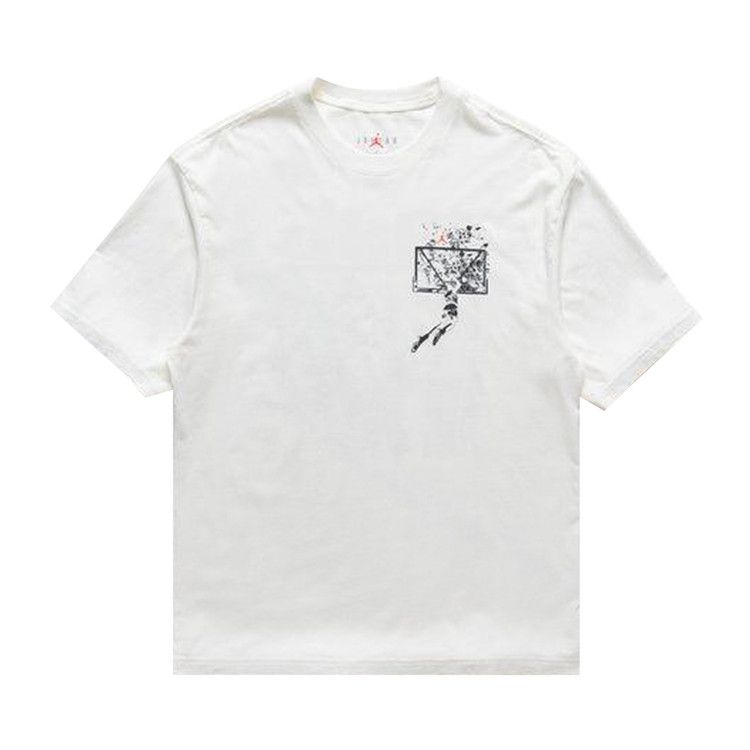 

Футболка Air Jordan Brooklyn Oversized Graphic T-Shirt, Sail/Off Black