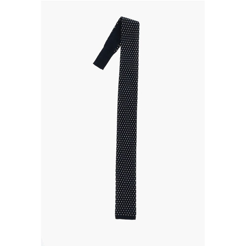 

CC COLLECTION вышитый хлопковый галстук Corneliani, синий