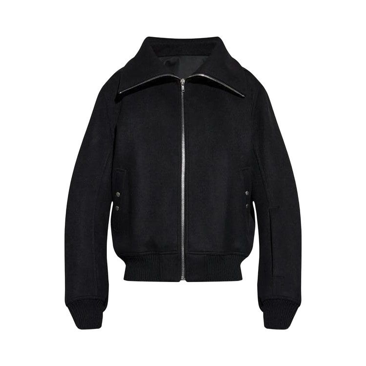 

Куртка Rick Owens Bomber In Pelle Imbottito Blixa Dracucollar Jacket, Black