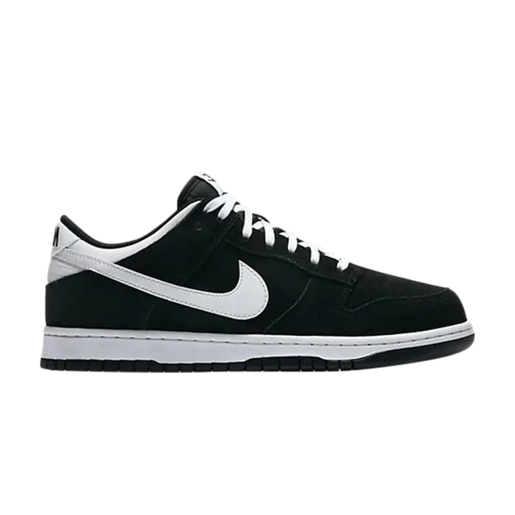 

Кроссовки Nike Dunk Low 'Black White Heel', черный
