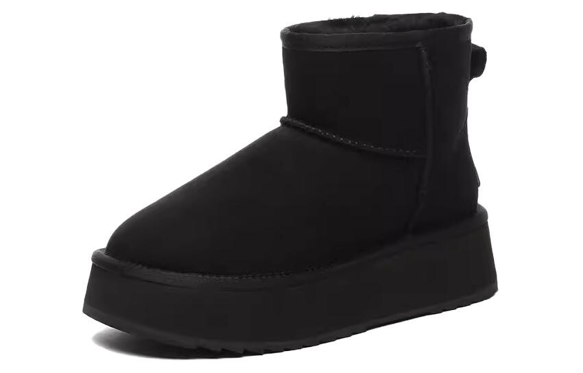 Зимние ботинки женские черные Everau