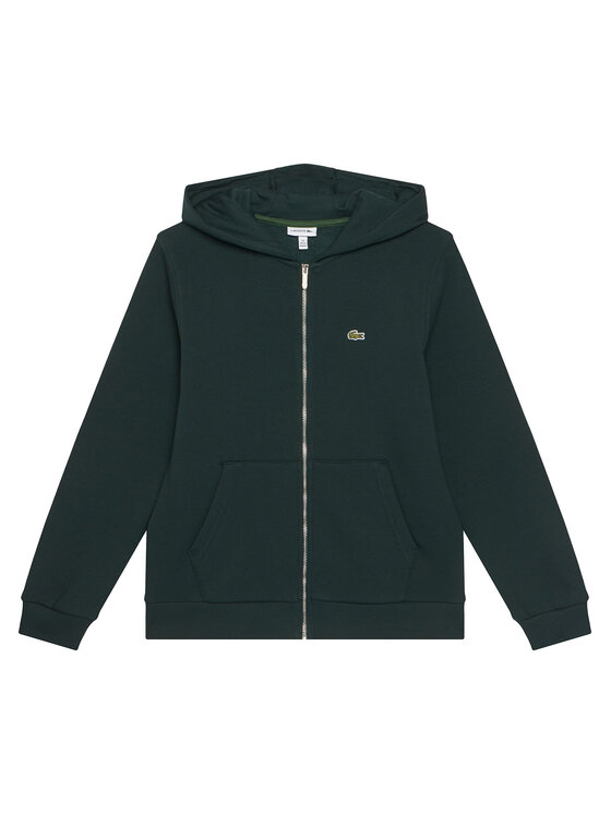 Свитшот regular fit SJ9723 Lacoste, зеленый