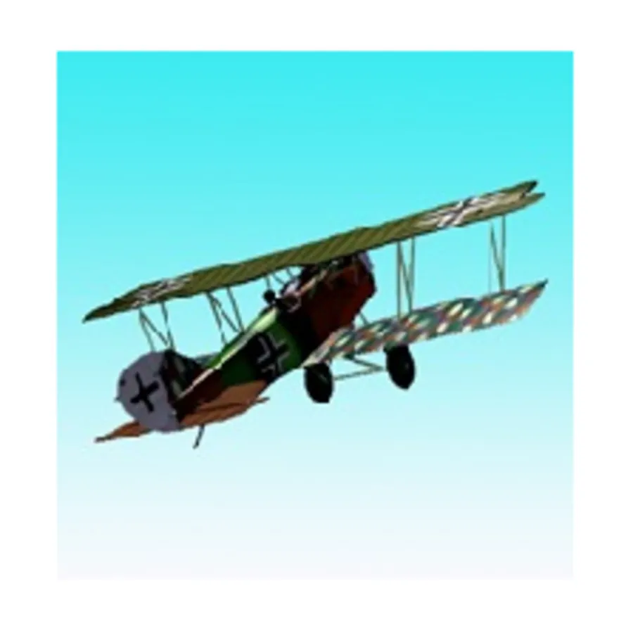 

Пфальц Д-XII, WWI Aircraft - Central Powers (1:144) (Reviresco)