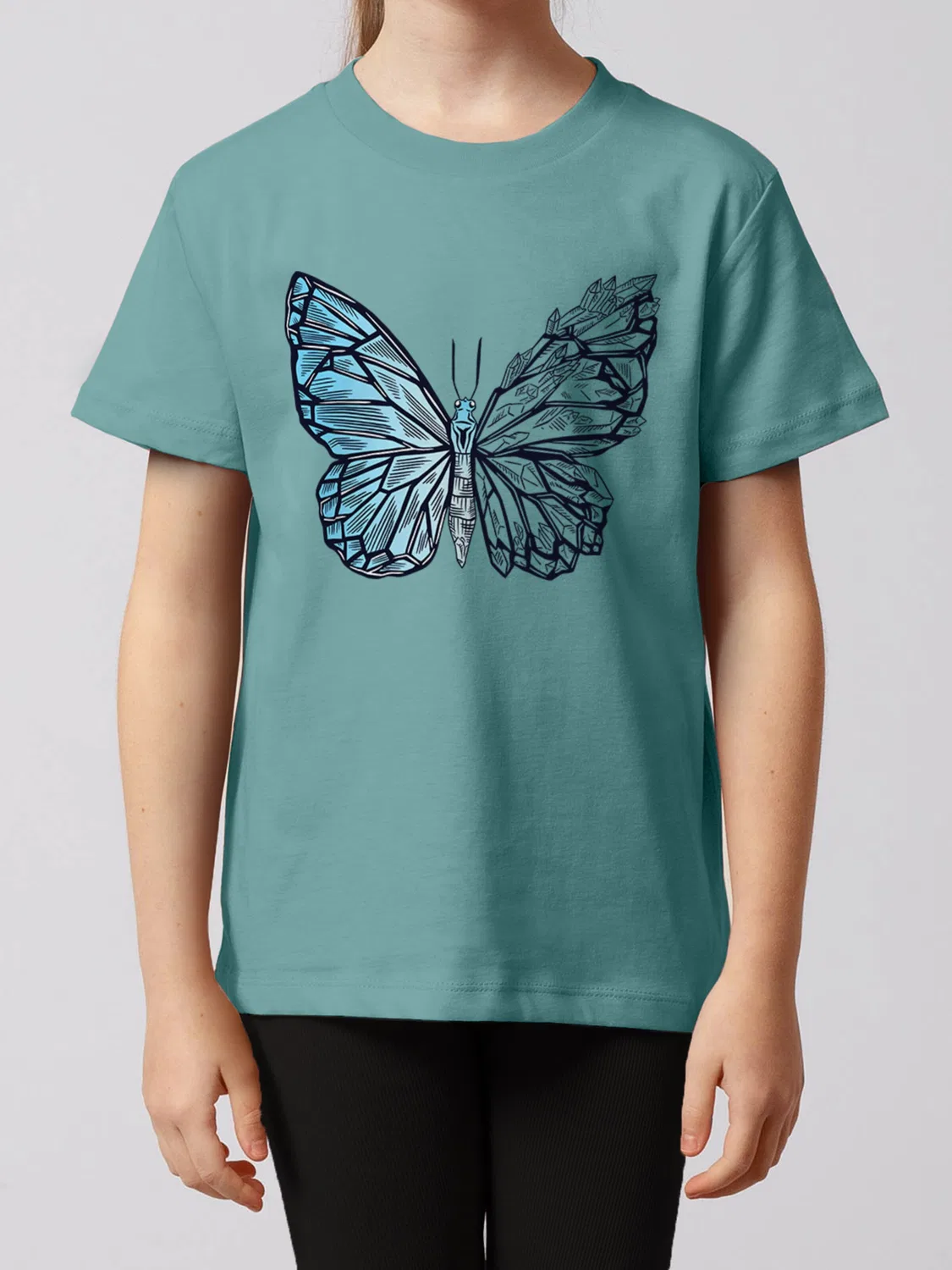 Футболка Watabout.Kids, Turquoise/Aqua — фото 2