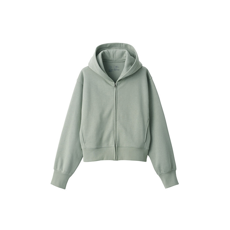 

Толстовка женская Muji с капюшоном, черный